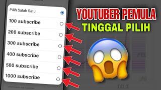 TINGGAL DI PILIH OTOMATIS MASUK  - cara menambah subscriber youtube