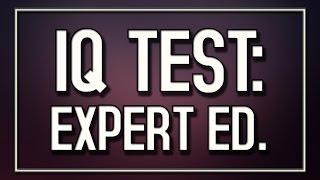 IQ Test Expert Edition