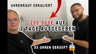 200000€ Uhren Shopping - 1 Wochenende als Luxusuhrenhändler. Rolex Omega Breitling Cartier IWC