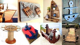 Wooden Furniture and Décor for Boat Lovers and Sailors