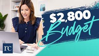 How I Would Budget $2800 a Month