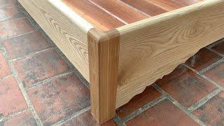 Technical Ingenuity Of Craftsmen Skilled Woodworking - Wooden Bed Designs Simple At Low Cost How To