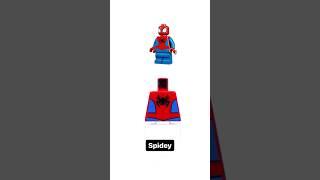 How To Make A LEGO Spectacular Spider-Man Minifigure #shorts