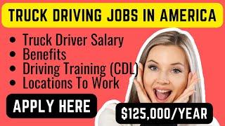 Hiring Truck Drivers in the USA  Driving Jobs CDL Training at Ruan