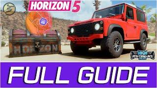 Forza Horizon 5 TREASURE HUNT CITY TO THE BEACH FH5 Treasure Hunt Winter Festival Playlist