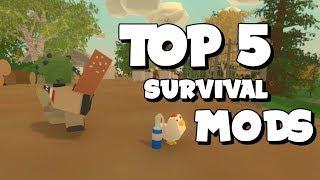 TOP 5 SURVIVAL WORKSHOP MODS IN UNTURNED