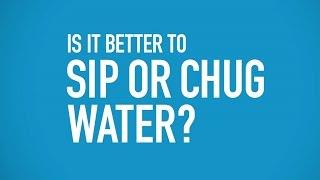 Is It Better to Sip or Chug Water? - CamelBak HydratED