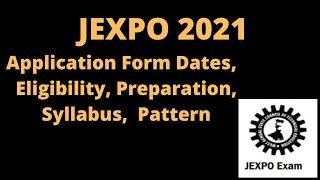 JEXPO 2021 WB Polytechnic Application Dates Eligibility Pattern Syllabus