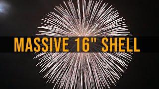 HUGE 16 inch FIREWORKS shell