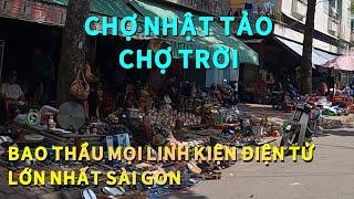 Chợ Nhật Tảo - Quận 10  Khu mua sắm linh kiện điện tử lớn nhất Sài Gòn