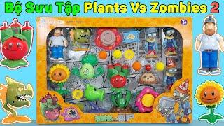 Mô Hình Plants vs Zombies 2 Chiến Binh Táo Đỏ Và Anh Chàng Hàng Xóm Crazy Dave  Mở Hộp TV