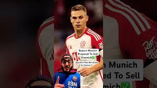 BREAKING NEWSBayern Munich Ready To SELL Joshua Kimmich To Barcelona This Summer #kimmich