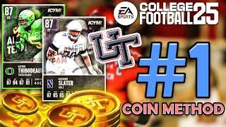 BEST COIN MAKING METHOD IN NCAA 25 RIGHT NOW MAKE MILLIONS OF COINS DOING THIS COLLEGE FOOTBALL 25