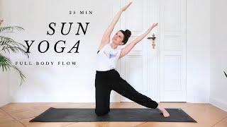 Yoga Ganzkörper Flow für Power und Leichtigkeit  25 Minuten Sun Yoga