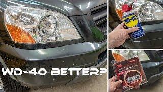 WD40 VS 3M  Best Headlight Restoration Method?