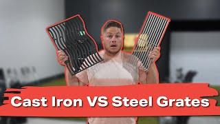 Cast Iron Grates VS Steel Grilling Grates  Which BBQ Grate is Better at Low and High Heat?