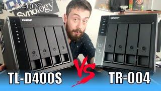 QNAP TR-004  vs TL-D400S NAS Expansion - 4 Bay Comparison