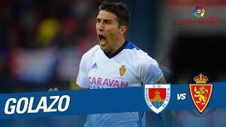 Golazo de Zapater 0-1 CD Numancia vs Real Zaragoza