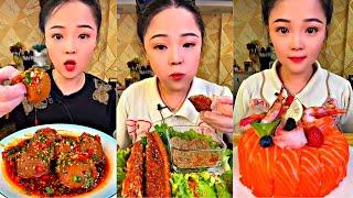 *1 HOUR*ASMR CHINESE FOOD MUKBANG EATING SHOW  먹방 ASMR 중국먹방  XIAO YU MUKBANG #118
