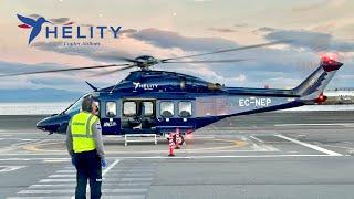 CHEAPEST HELICOPTER FLIGHT?   Algeciras - Ceuta   HELITY Copter Airlines