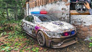 Restore - Police BMW M4 GTS + Chase  Forza Horizon 5  Logitech G920  4K 60FPS