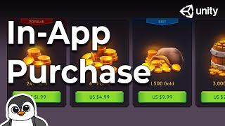 How to Add In-App Purchases to Unity Game - IAP C#Visual Scripting Tutorial