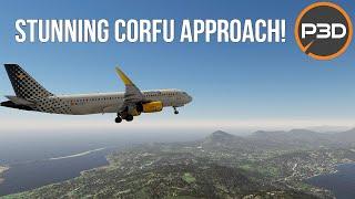 P3D V5 Summer Has Arrived  Barcelona - Corfu