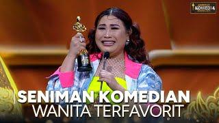 Boiyen Pemenang SENIMAN KOMEDIAN WANITA TERFAVORIT  ANUGERAH KOMEDI INDONESIA 2024