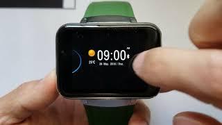 First Look And Review Of The BIG DM98 Android Fitness Smartwatch