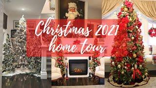 CHRISTMAS HOME TOUR 2021  WHOLE HOUSE HOME TOUR  CHRISTMAS DECOR  Lauren Nicholsen