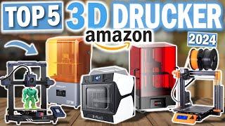 Diese 5 AMAZON 3D-DRUCKER musst du kennen  TOP 5 3D DRUCKER 2024