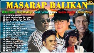 OPM Tagalog Love Songs  Willy Garte Roel Cortez Asin Freddie Aguilar Greatest Hits