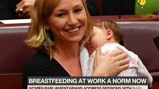 Breastfeeding at work a norm now