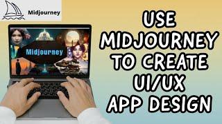 How To Use Midjourney To Create UIUX App Design In 2023 Tutorial Midjourney UPDATE