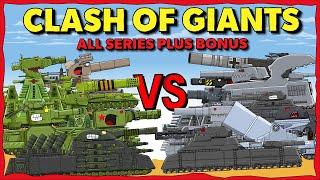 Clash of Giants - All series plus Bonus Cartoons about tanks
