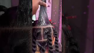 How to do jumbo twists #hairstyle #hairstylehub #shorts