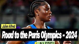 Julien Alfred Road to the Paris Olympics  2024