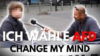 ICH WÄHLE AFD  Change my Mind  Rostock