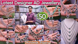 Premium Quality AD Jewellery Collection 2024  Exclusive Designer & Bridal AD Jewellery Designs