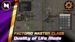 My Top 5 QUALITY OF LIFE MODS to add to Every Game  Factorio TutorialGuideHow-to