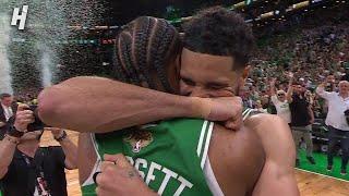 Final Seconds of 2024 NBA Finals Game 5  Boston Celebration  Mavericks vs Celtics 