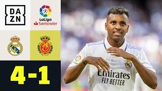 Traumtor-Sonntag in Madrid Real mit 5. Sieg Real Madrid - Mallorca 41  LaLiga  DAZN Highlights