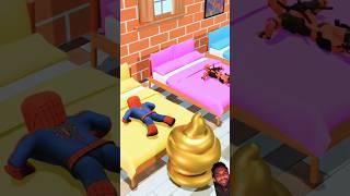 Spiderman potty vs Deadpool poop vs Mrs wolverine  #memes #gtavspiderman #roblox #spidermanmeme