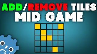 Building System AddRemove tiles During Game Godot