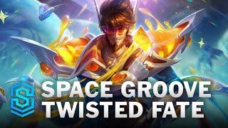 Space Groove Twisted Fate Skin Spotlight - League of Legends