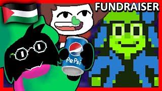  Palestine Charity Stream Ribbit 2.0 Deltarune Mod + MORE Supporting PCRF