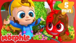 Muddy Morphles Bath Time Challenge  Morphle TV #shorts  Fun Kids Cartoon