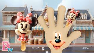 Mickey Ice Cream Finger Family - Nursery Rhymes & Kids Songs