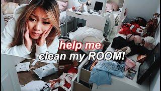 EXTREME deep cleaning my room... 2020