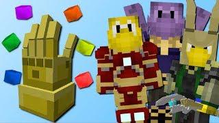 Neue Superhelden Thanos Handschuh Iron Man Endgame Superhero Expansion Mod